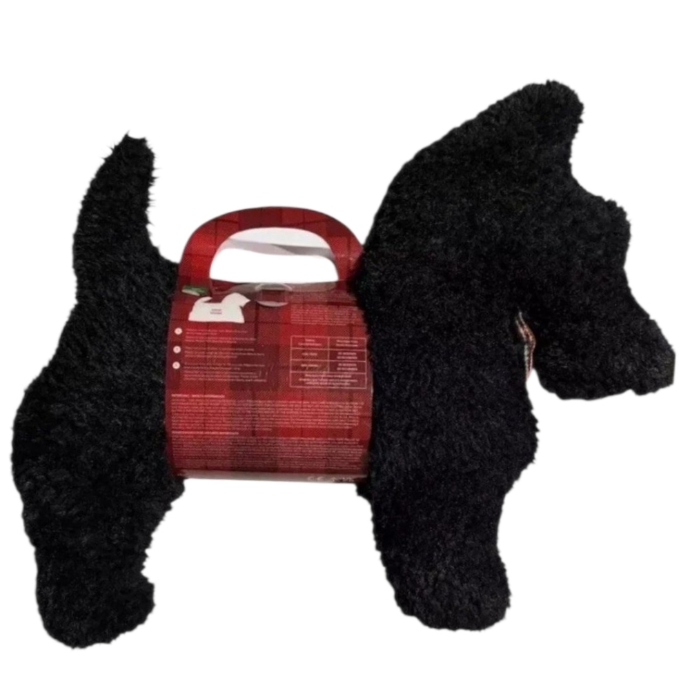 Tiny Love + Carry NEW Black Scotty Terrior Dog Plush Removable Heating Pad - Picture 2 of 6